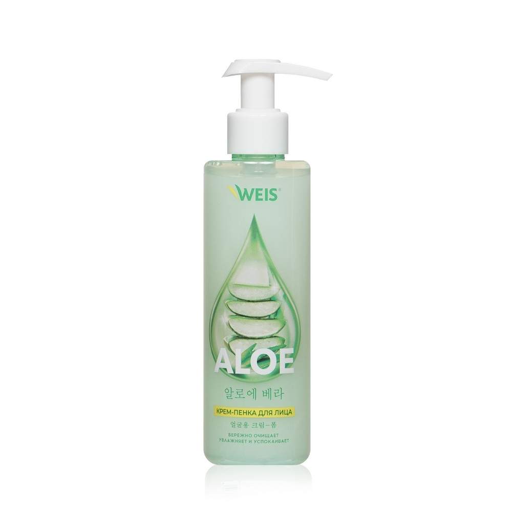 Крем-пенка для лица Weis Aloe 190мл 346₽