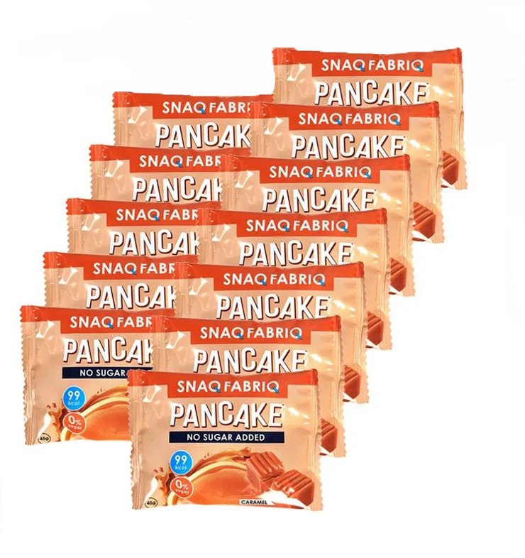 

Печенье протеиновое Bombbar + Snaq Fabriq Pancake Mix 12шт (Карамель), + Snaq Fabriq Pancake Mix 12шт (Карамель)