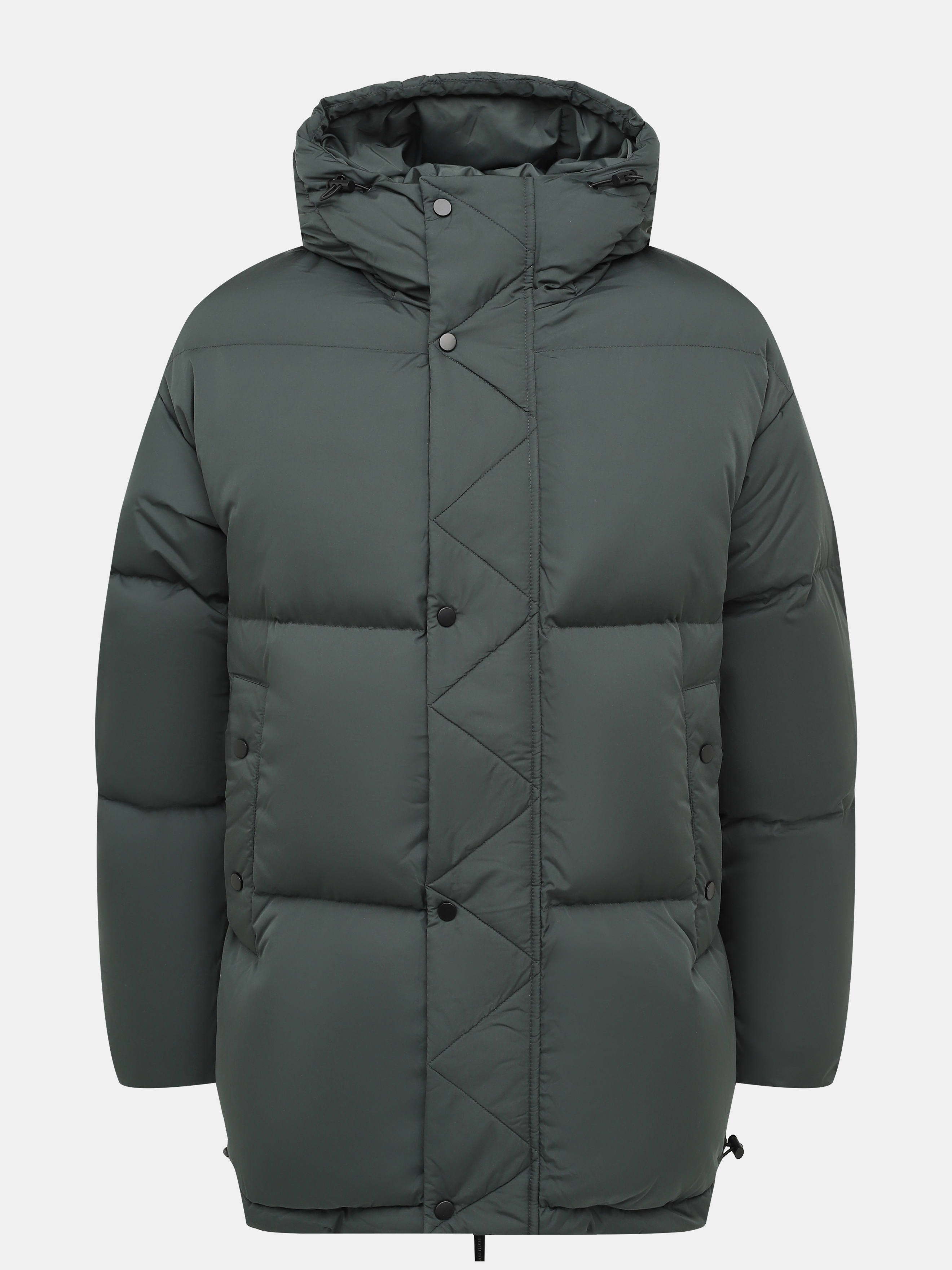 

Пальто мужское Just Clothes 443574 зеленое 48 RU, Зеленый, 443574