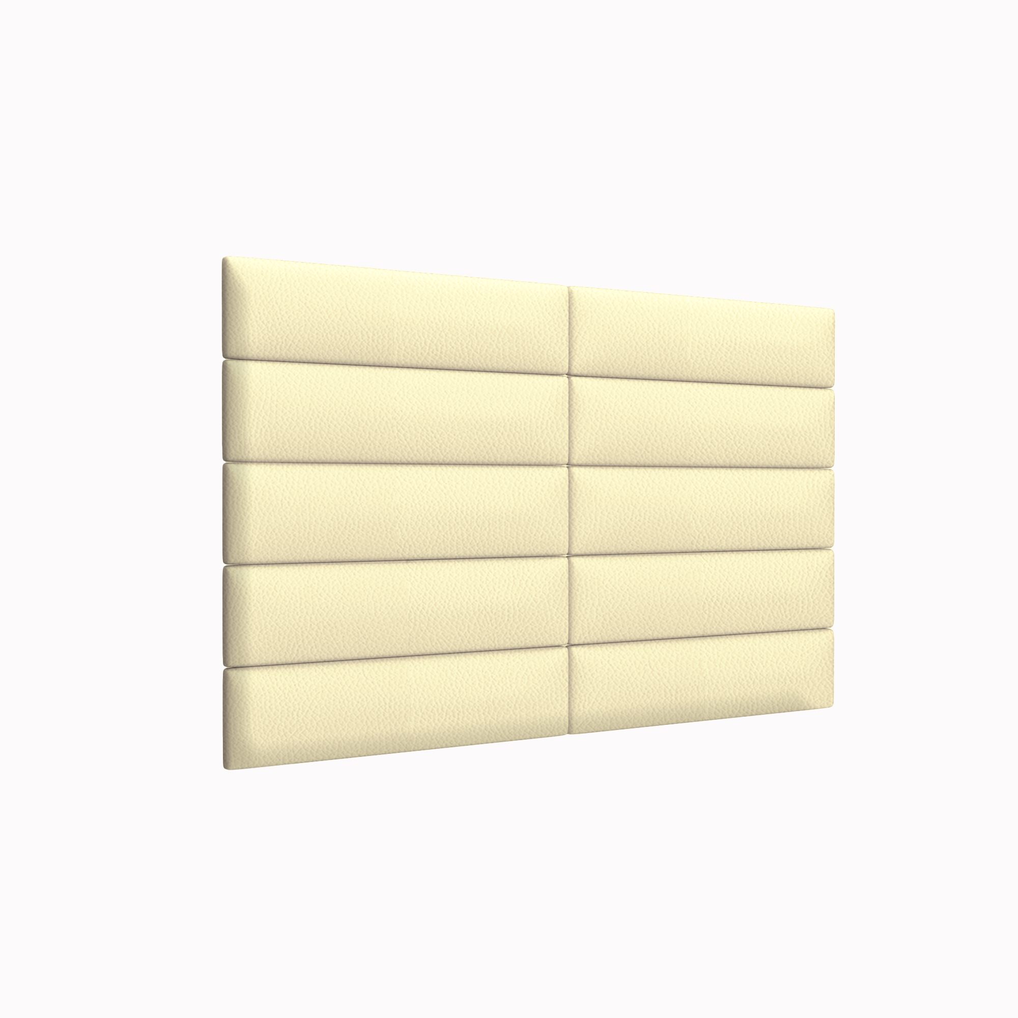 

Мягкие стены детской Eco Leather Vanilla 15х60 см 2 шт., Бежевый, DL231560-2