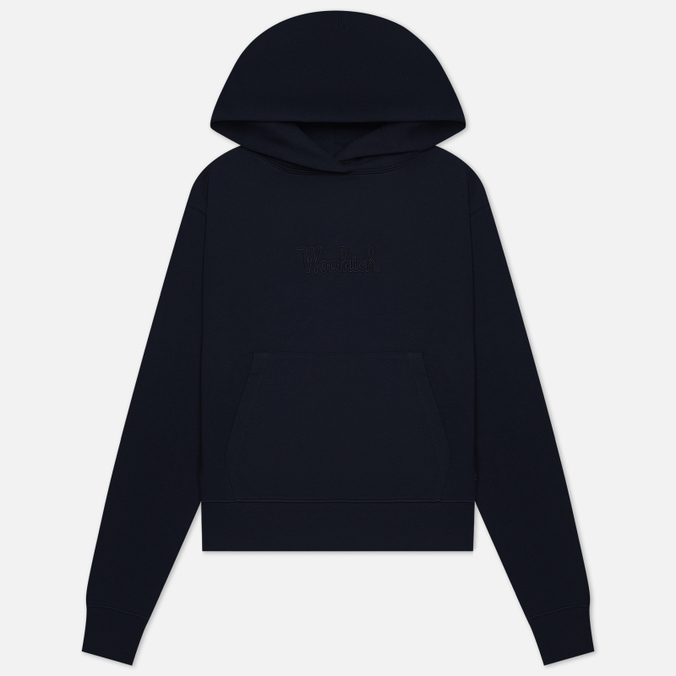 

Женская толстовка Woolrich Big Logo Hoodie синий, Размер S, Big Logo Hoodie