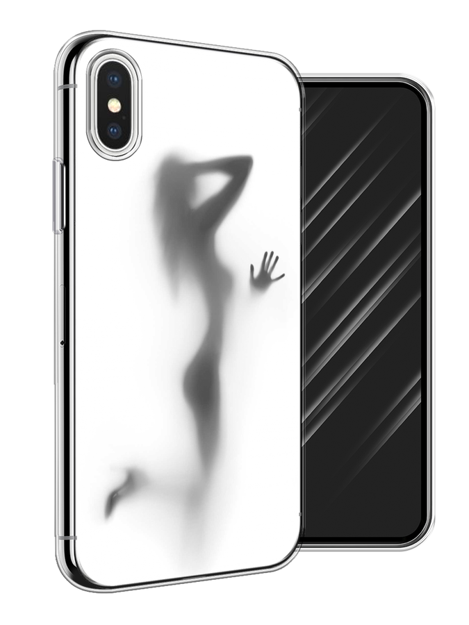 

Чехол Awog на Apple iPhone XS (10S) / Айфон XS (10S) "Стекло в душе", Разноцветный, 11850-7