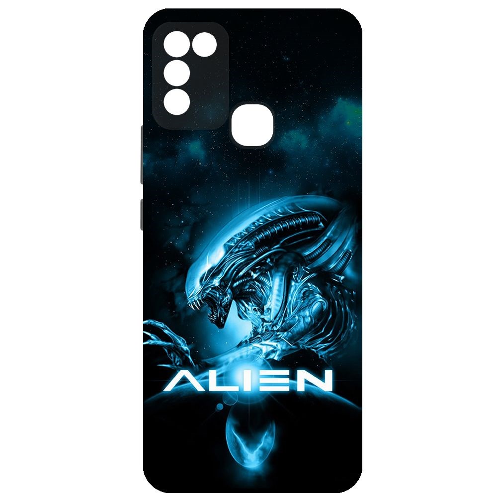 

Чехол-накладка Krutoff Soft Case Чужой. Космос для INFINIX Hot 11 Play черный