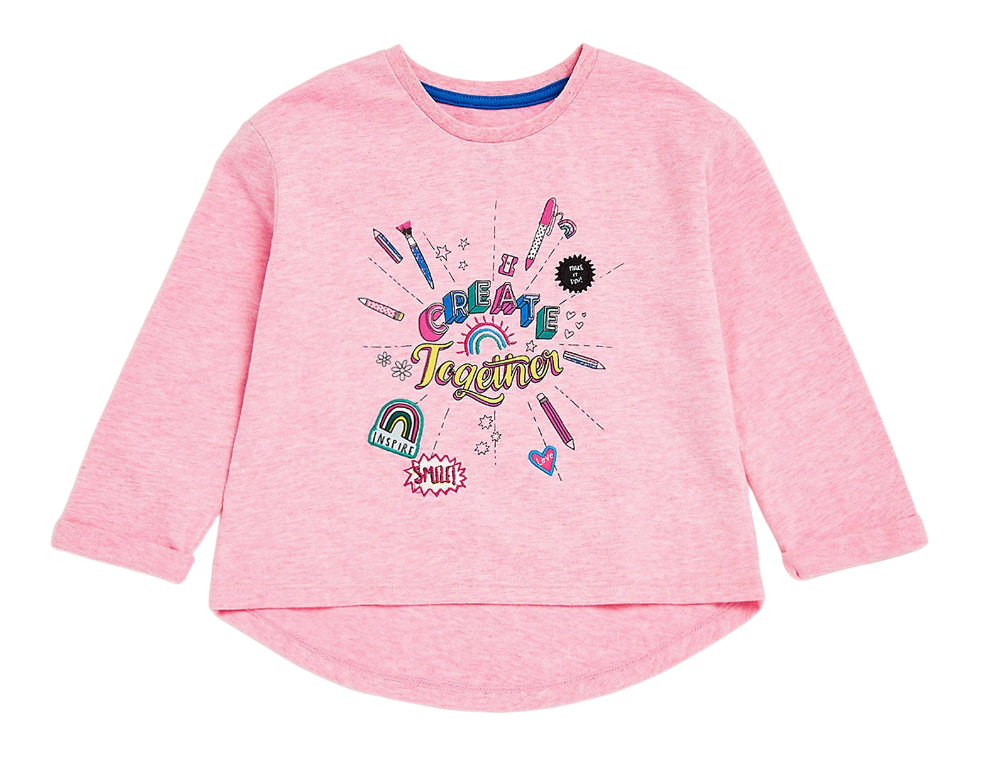 Лонгслив детский Mothercare Longsleeve розовый 104 3399₽