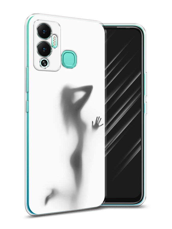 

Чехол Awog на Infinix Hot 12 Play "Стекло в душе", Разноцветный, 3101750-7