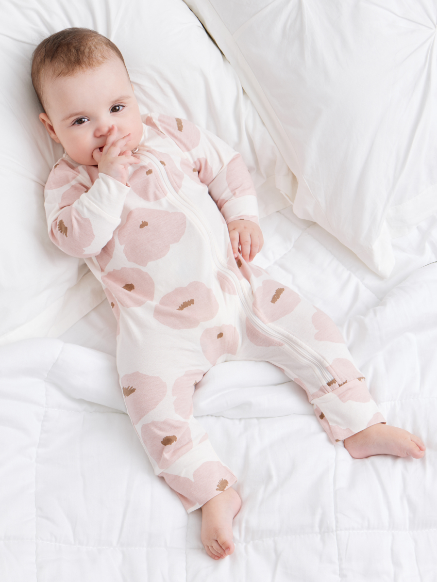 

Комбинезон детский Happy Baby 90114, flowers, 56, Розовый, 90114