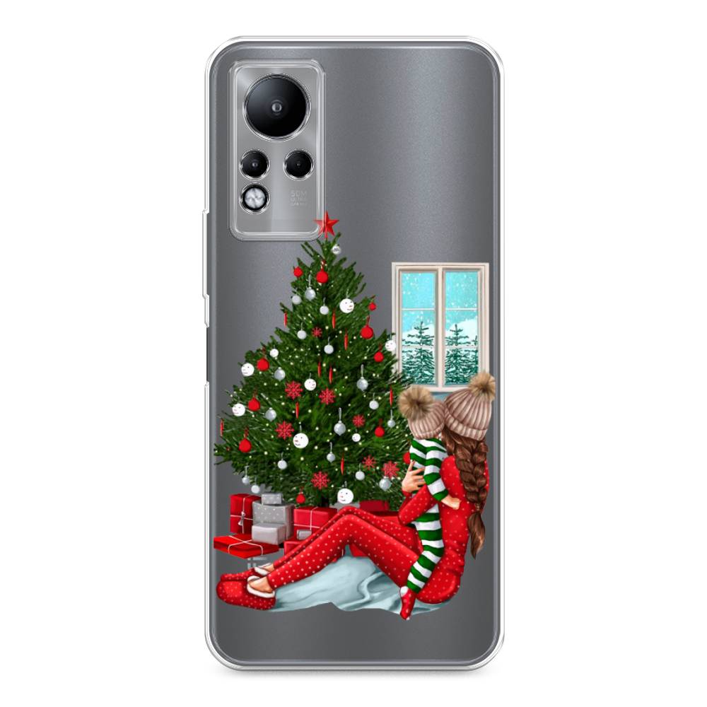 

Чехол на Infinix Note 11/12 G88 "Новый год с мамой", Красный;зеленый;голубой, 3100450-6