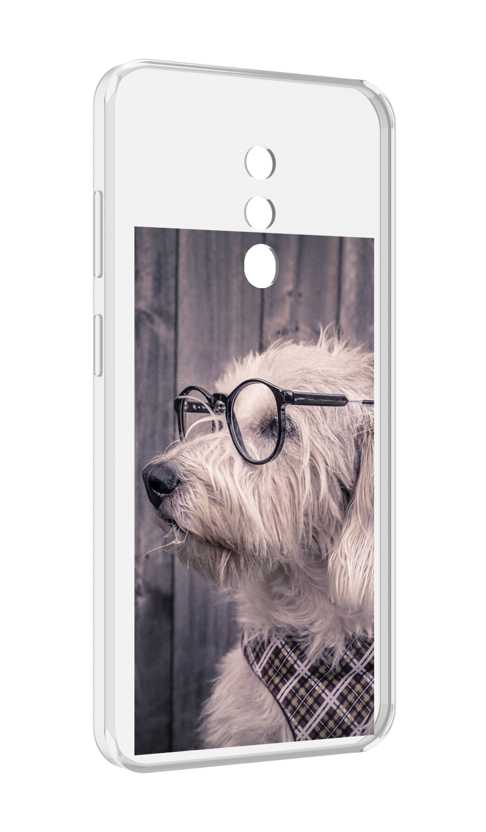 

Чехол MyPads Собака-в-очках для Blackview BV5200, Прозрачный, Tocco