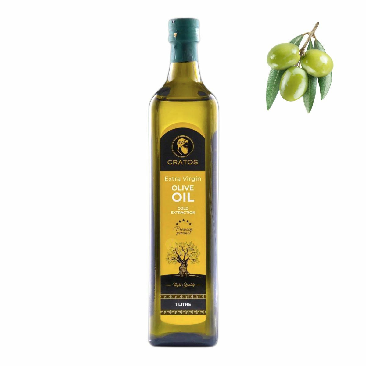 Оливковое масло CRATOS Gold extraction, 1 л