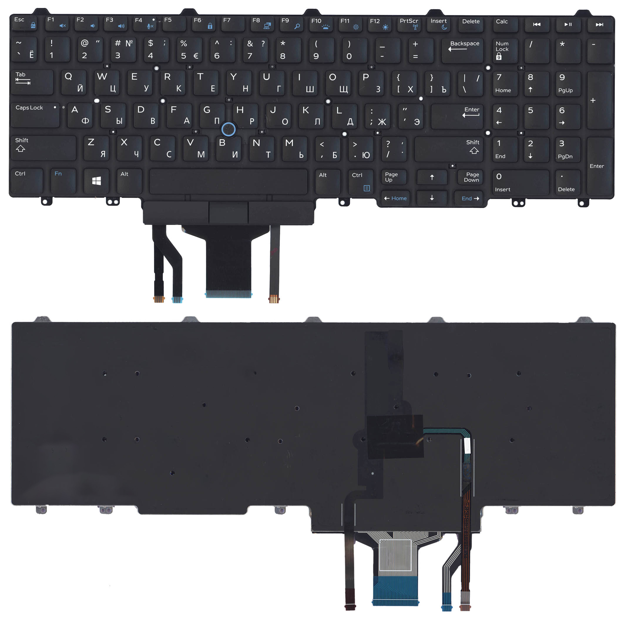

Клавиатура OEM для ноутбука Dell Latitude E5550/E5570/E5580