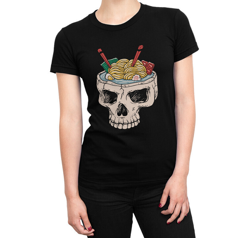 

Футболка женская Dream Shirts Череп 10000961 черная XL, "Череп" 10000961