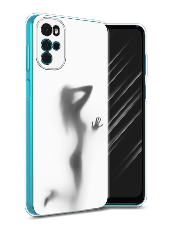 

Чехол Awog на Motorola Moto G22 "Стекло в душе", Разноцветный, 243150-7