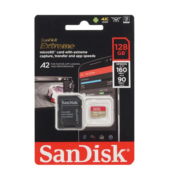 Карта памяти sandisk extreme 128 гб sdsqxa1 128g gn6ma