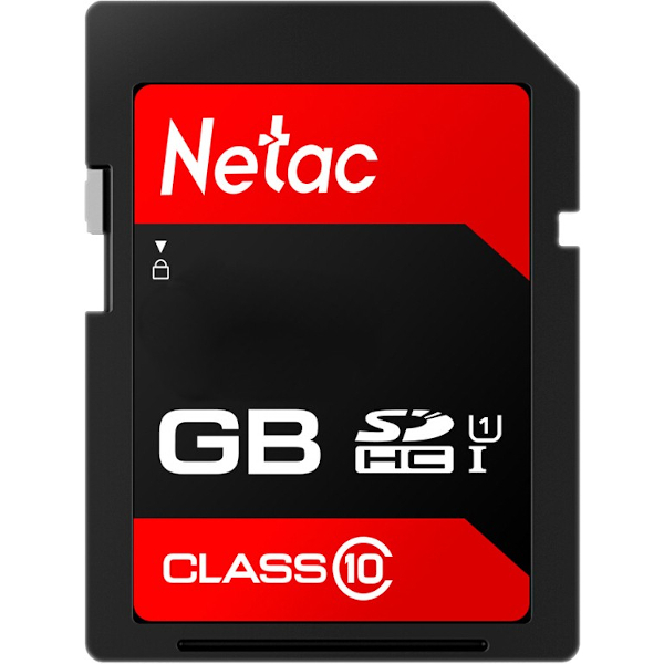 Карта памяти Netac P600 NT02P600STN-008G-R SDHC 8Gb