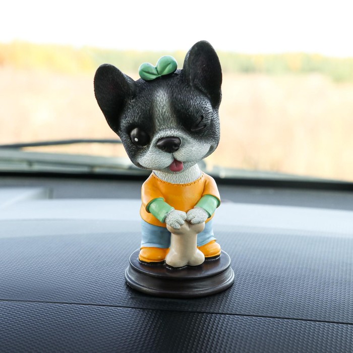 

Собачка на панель авто, качающая головой, С4