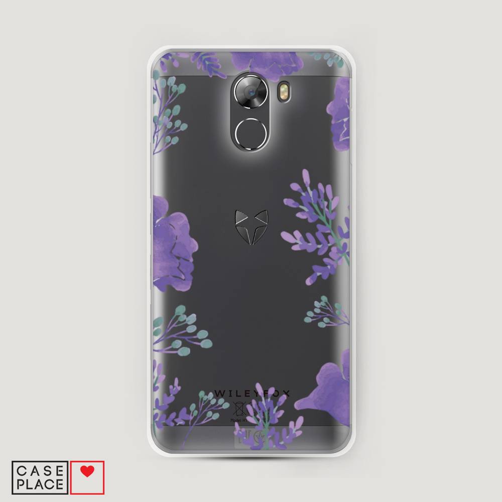 

Чехол Awog на Wileyfox Swift 2 / Вилейфокс Свифт 2 "Сиреневая цветочная рамка", Разноцветный, 210350-8