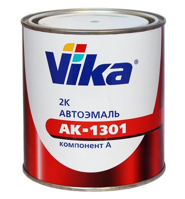 Краска 202 Белая 850Г Акрил Vika 1Шт VIKA 00003018