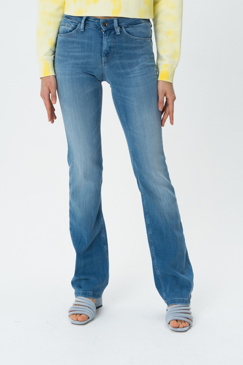 фото Джинсы женские guess w02a58d32j6 голубые 24