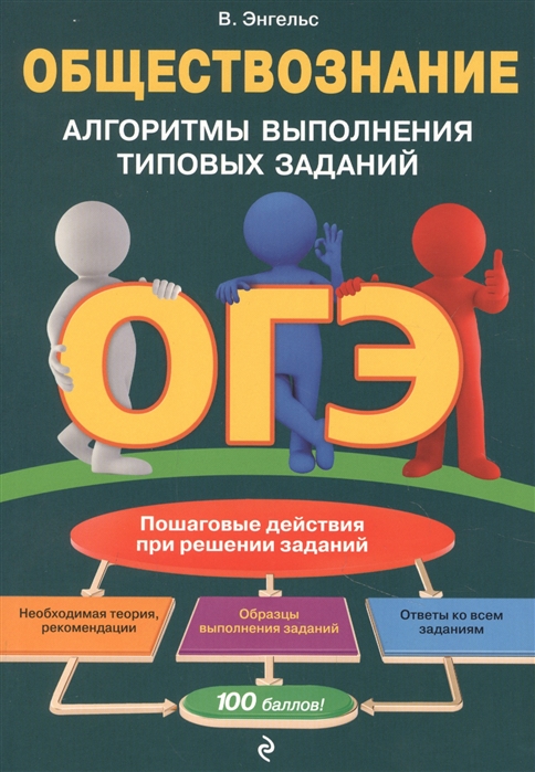 

ОГЭ. Обществознание. Алгоритмы выполнения типовых заданий
