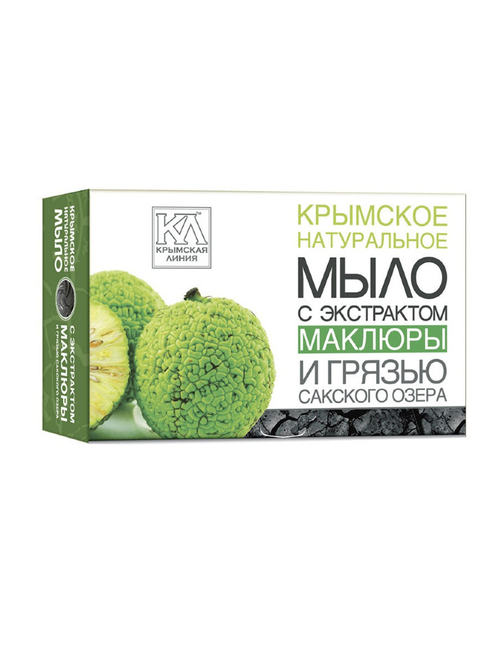 

Мыло «С экстрактом маклюры и грязью Сакского озера», 82г.