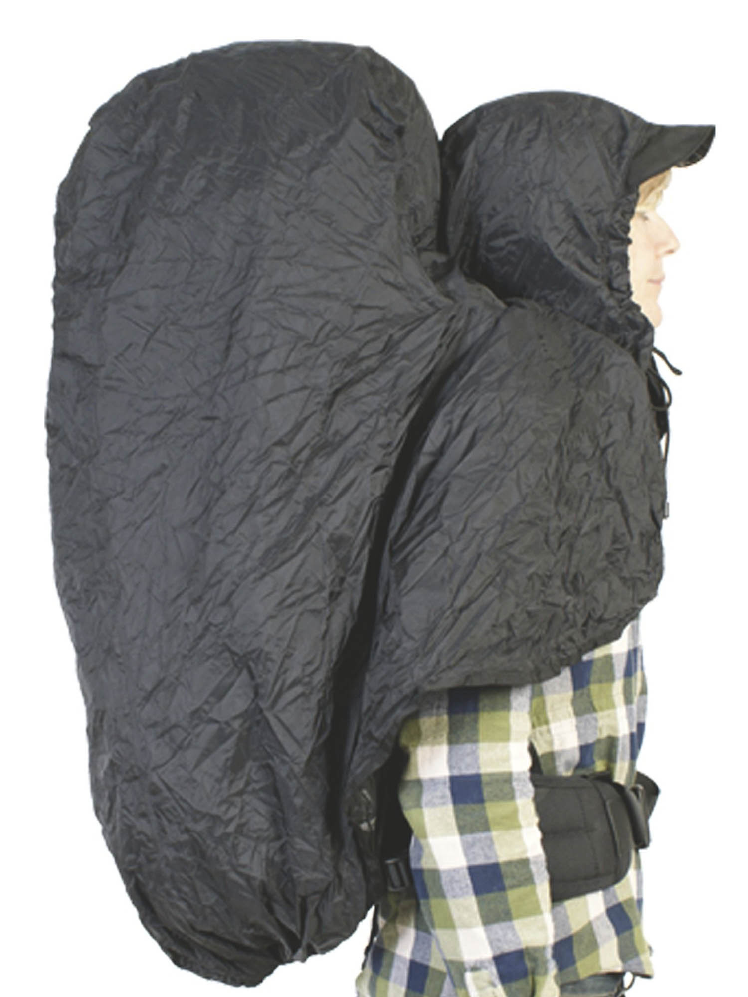 Чехол От Дождя Bach Raincover Hooded (L) Black (Б/Р)