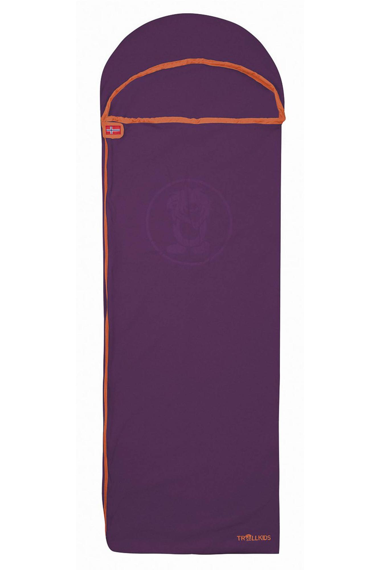 Вкладыш В Спальник Trollkids Fleece Sleeping Bag Mulberry/Peach (Б/Р)