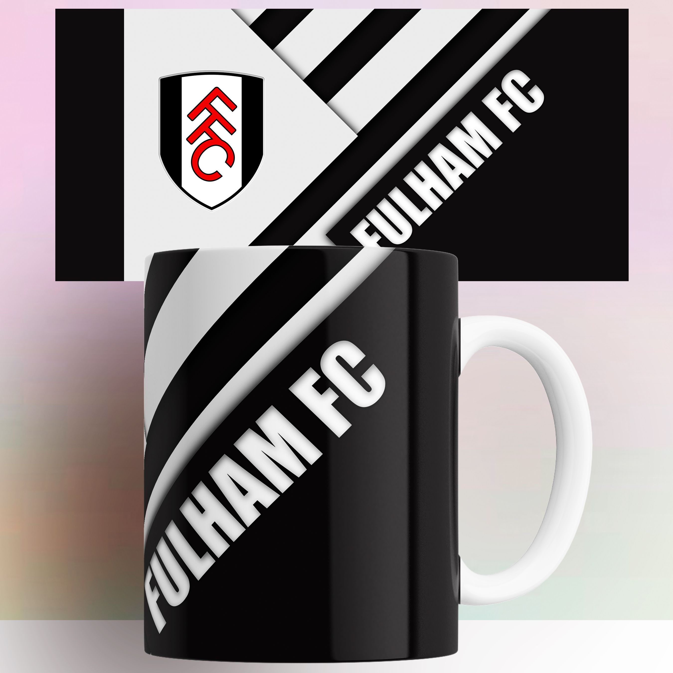 

Кружка футбольный клуб Фулхэм Fulham 330 мл