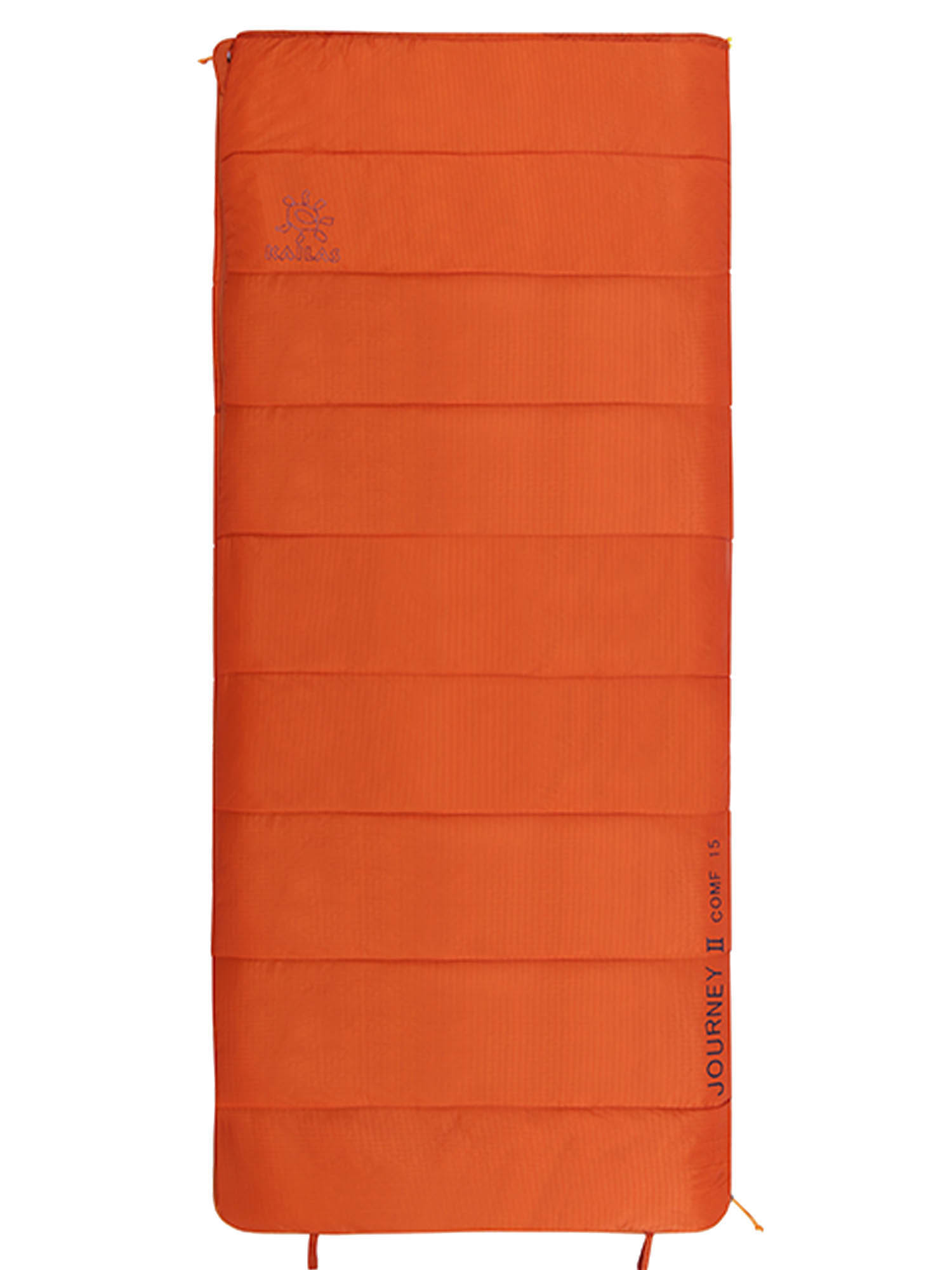 Спальник Kailas Journey Ii 15 Envelope Sleeping Bag L Oxidized Orange (Б/Р) 2024