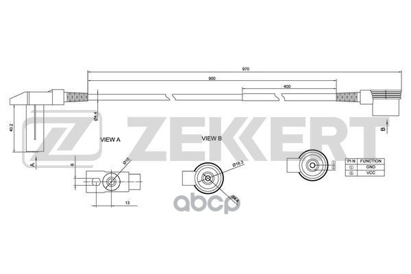 

Датчик Положения Коленвала Mb 190 (201) 82- E-Class (124) 93- S-Class (140) 91- Zekkert Se