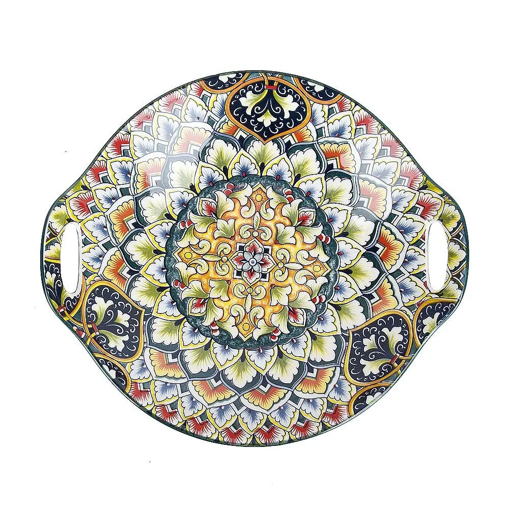 

Блюдо с ручками для сервировки и подачи Arabesque, 400 мл, Nouvelle, Разноцветный
