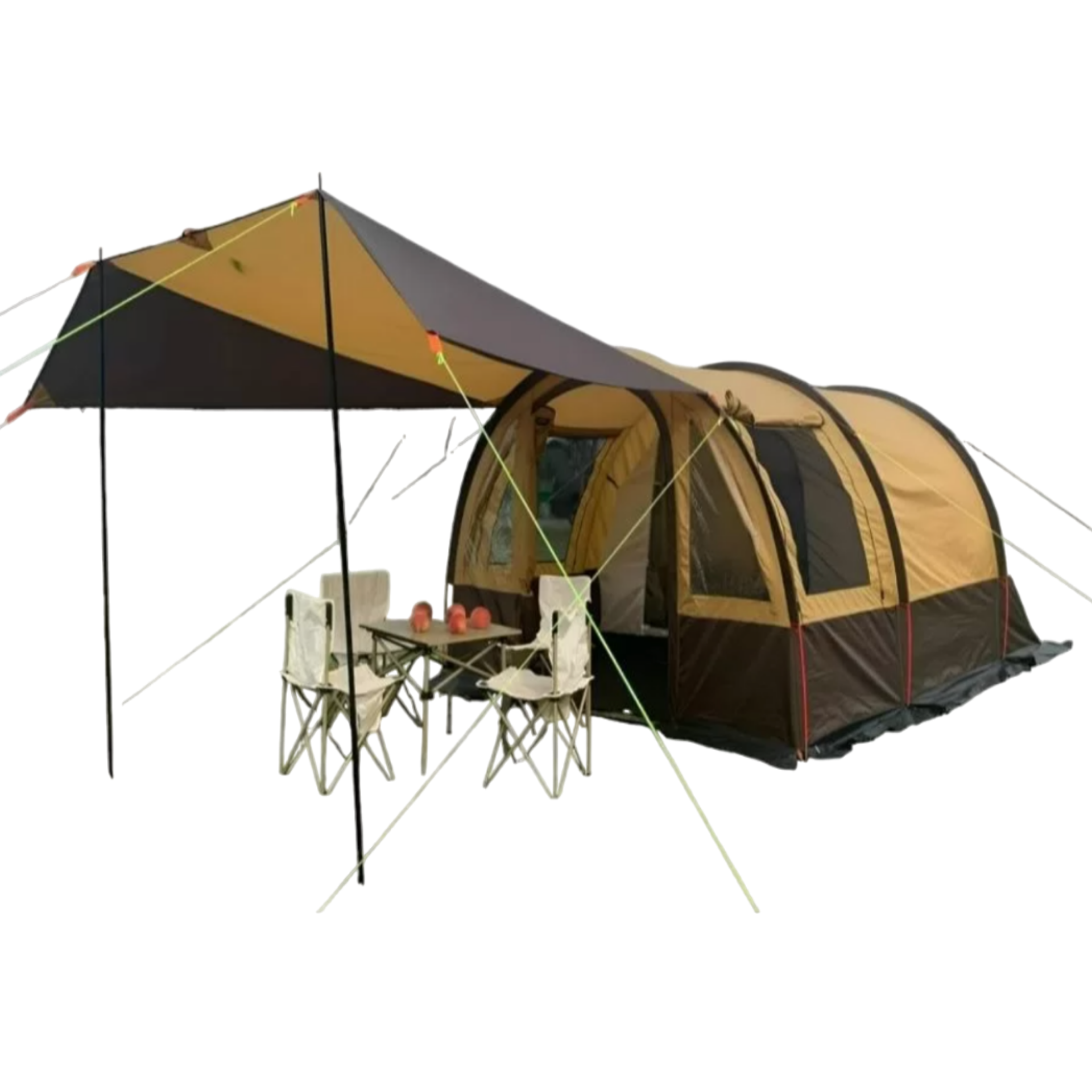 Палатка Mimir ART1800-6 6-местная кемпинговая, коричневая