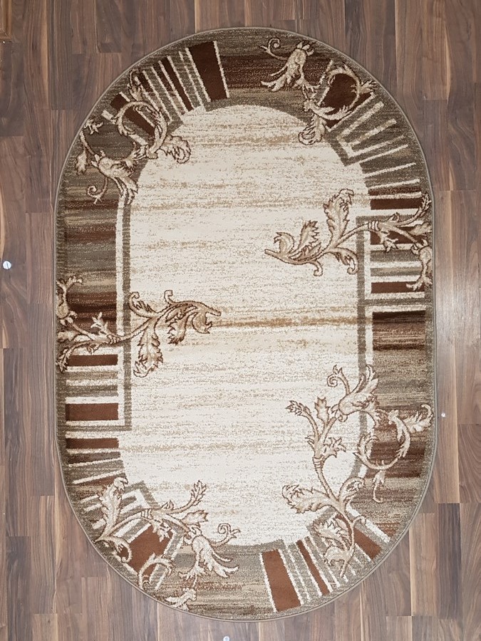 фото Ковер sofia rugs lara 4039a овальный с.бежевый 60х110