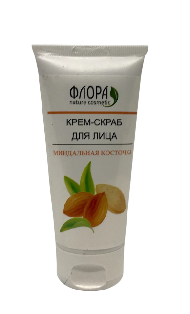 

Крем-скраб для лица Флора миндальная косточка