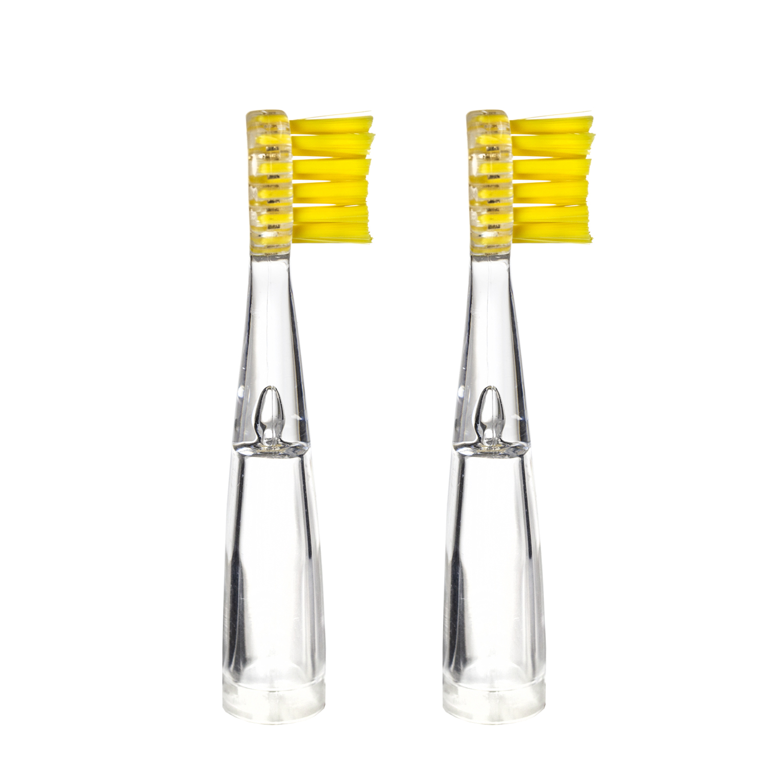 Насадка для детской электрической зубной щетки Revyline RL 025, желтая, 2 шт., 6170