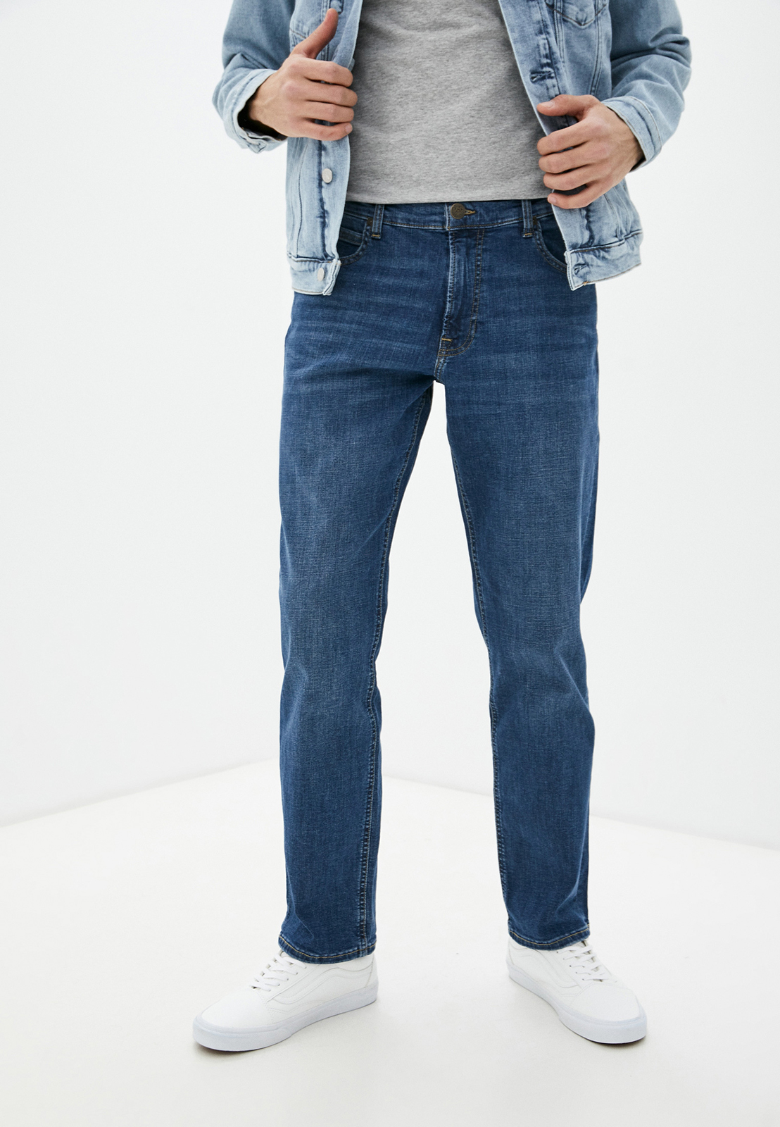 фото Джинсы мужские lee men west jeans синие 40/32