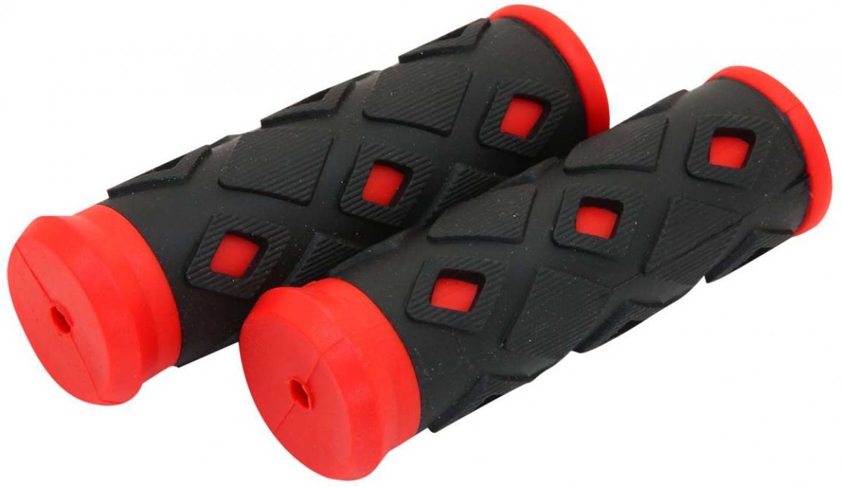 

Грипсы STG XD-113B 95 мм(черно-красный)