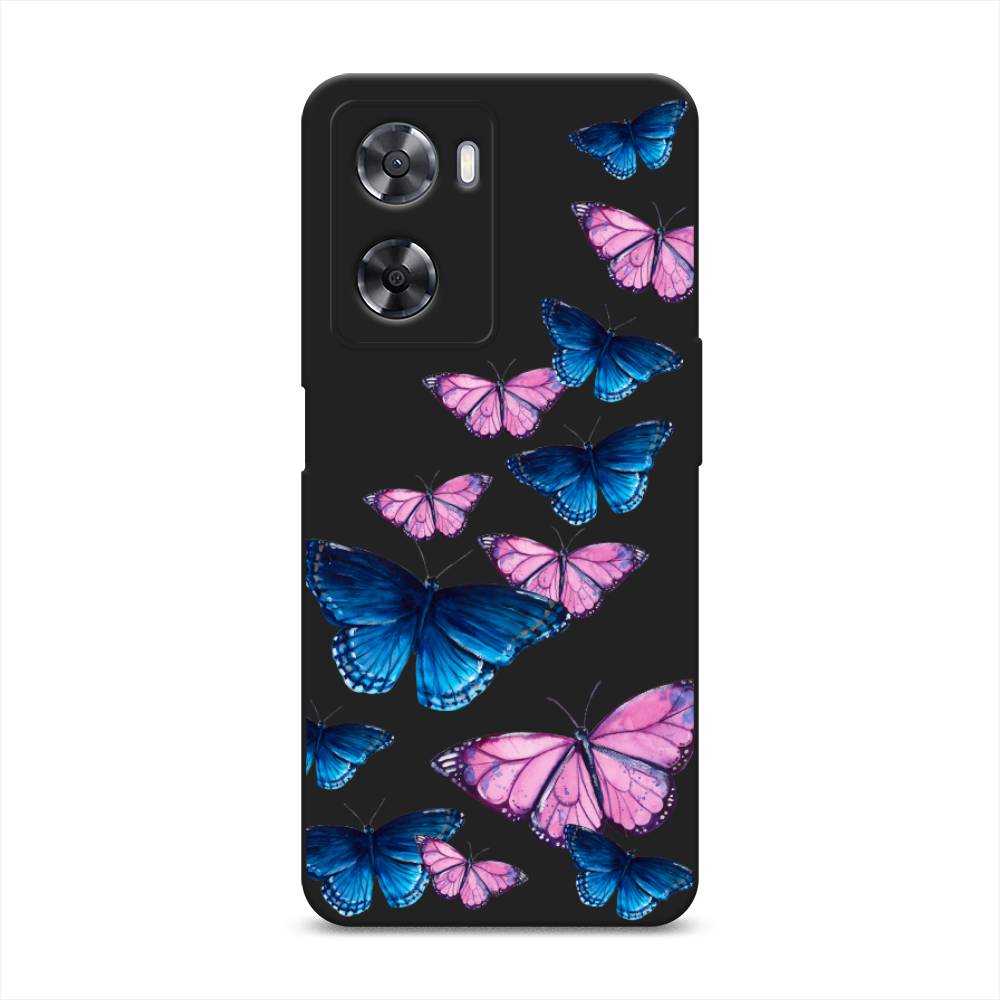 

Чехол Awog на Oppo A57s "Полет бабочек", Синий;черный;розовый, 2511852-1