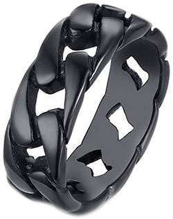 

Кольцо из стали р. 19,5 DG Jewelry GSR0076-B, GSR0076-B