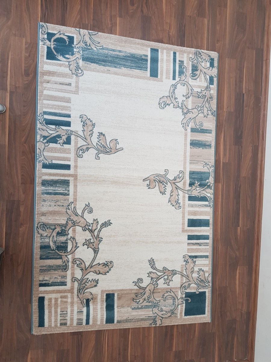 

Ковер Sofia Rugs LARA 4039A прямой кремовый/т.зеленый 80х150