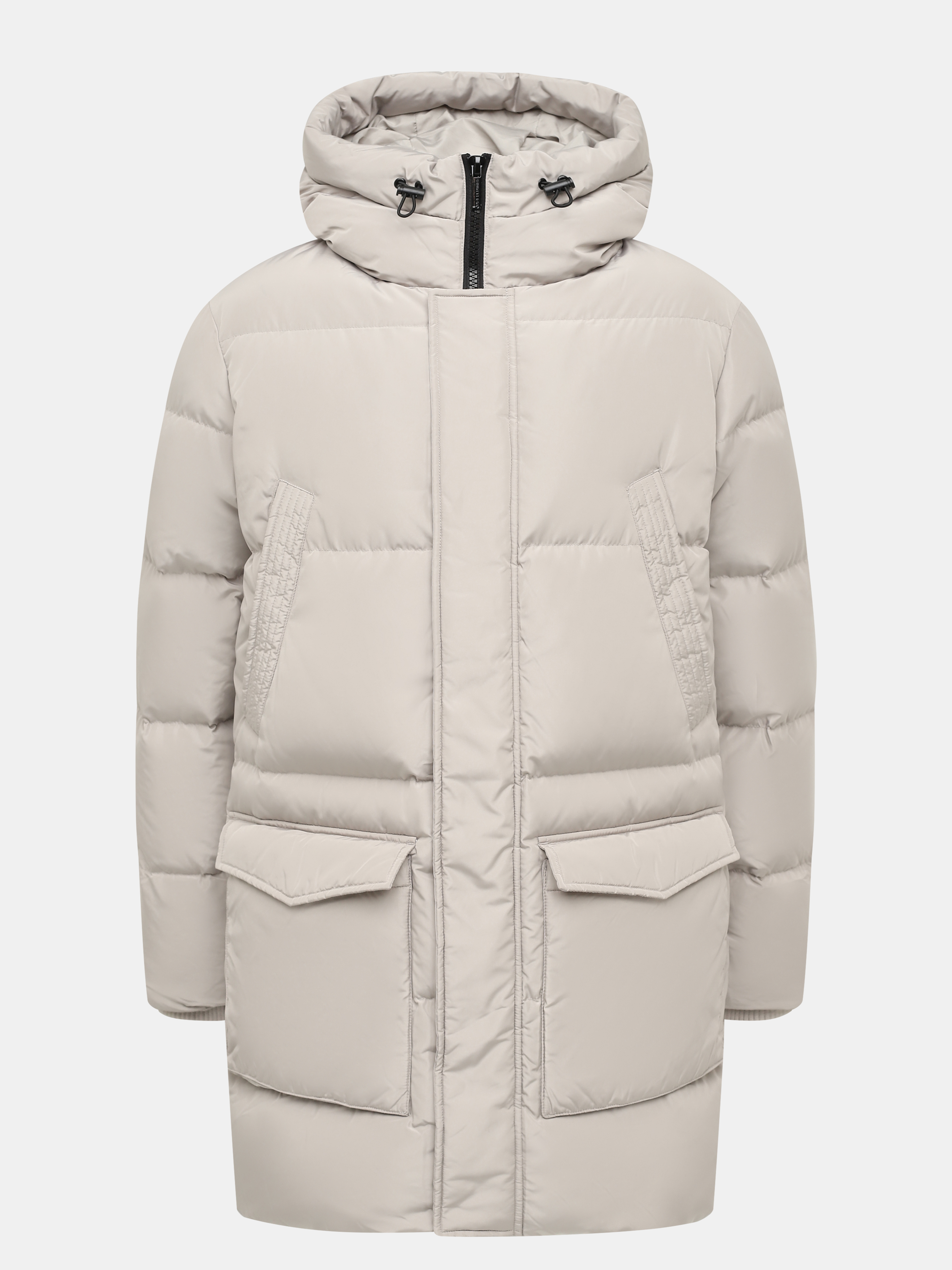

Пальто мужское Just Clothes 443581 серое 50 RU, Серый, 443581