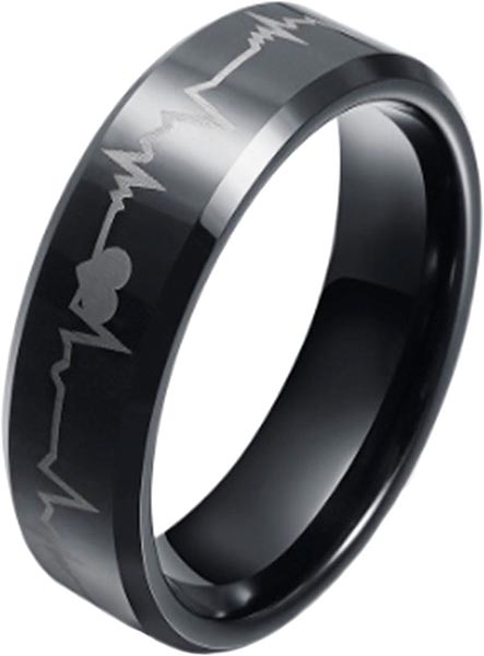 

Кольцо из вольфрама р. 21,5 DG Jewelry DG-R023, DG-R023