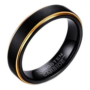 

Кольцо из вольфрама р. 19,5 DG Jewelry DG-R040M, DG-R040M