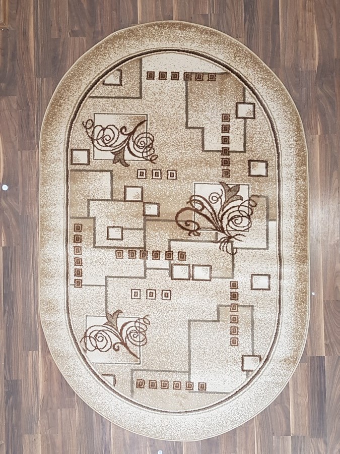 фото Ковер sofia rugs lara 4043a овальный с.бежевый 250х350