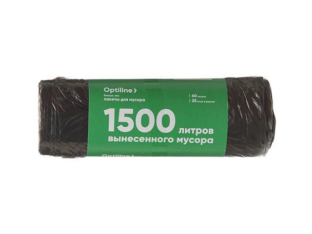 Пакет OptiLine 60L 25шт 23-1010