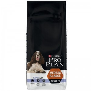 

Сухой корм для собак Pro Plan Medium & Large Senior, курица с рисом, 3 кг 1