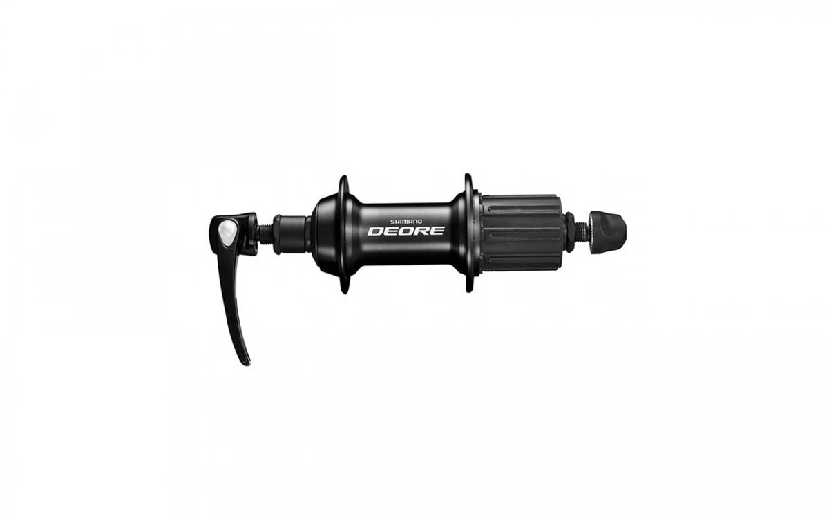 

Задняя втулка SHIMANO Deore T610 36 отв., 8/9/10 ск. QR(черный), Deore T610