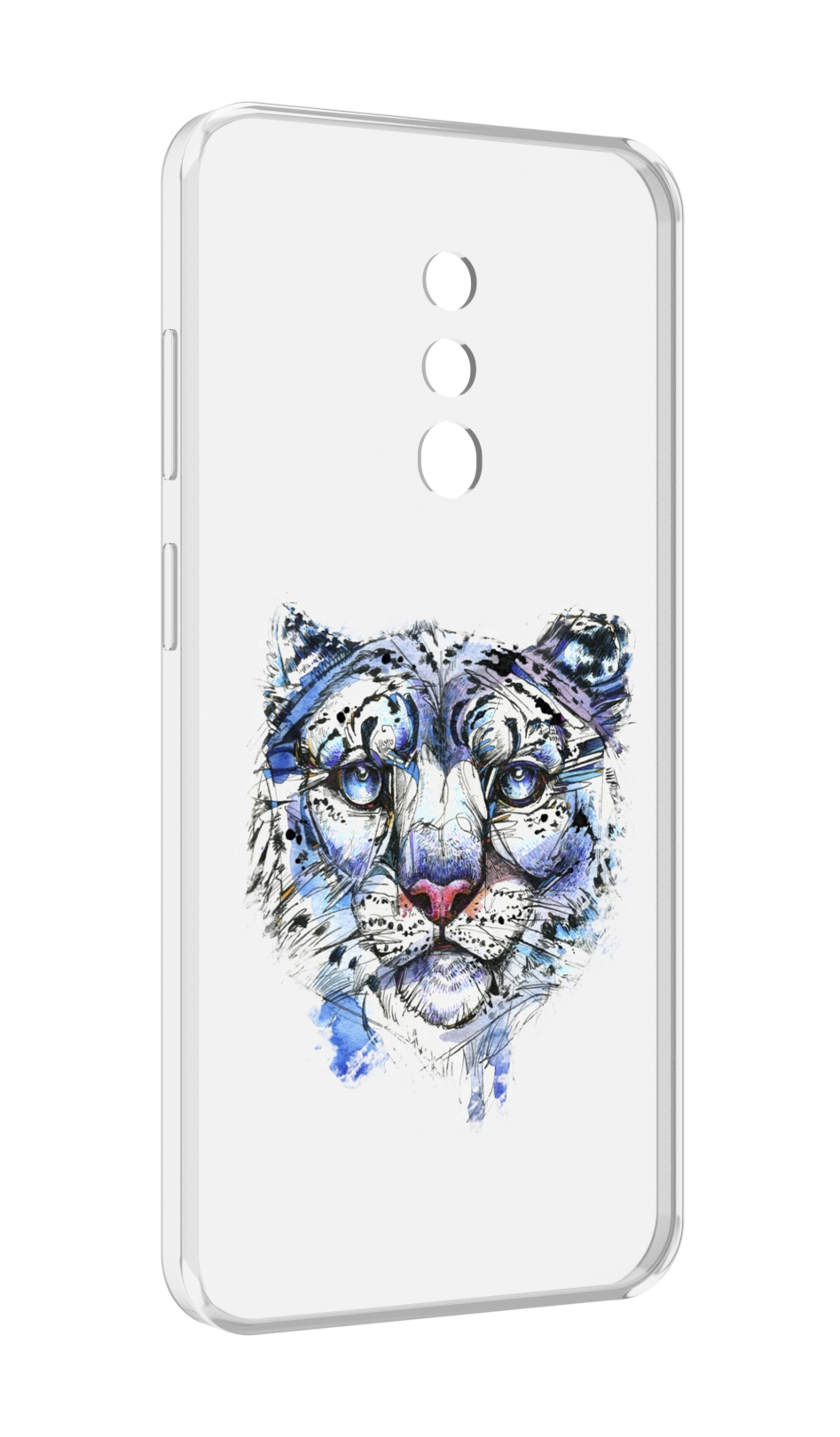 

Чехол MyPads Тигр 4 для Blackview BV5200, Прозрачный, Tocco