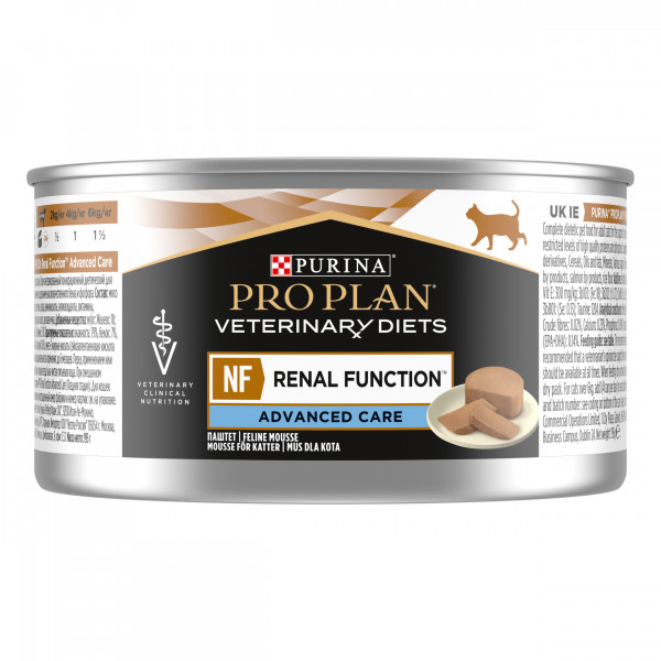 фото Банки purina pro plan veterinary diets (nf) renal function для кошек. хроническая почечная pro plan vet diets