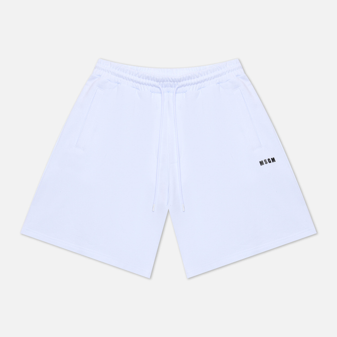 

Мужские шорты MSGM Micrologo Relaxed Fit белый, Размер M, Micrologo Relaxed Fit