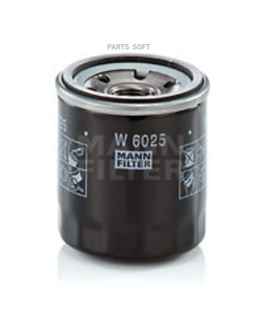 

Фильтр Масляный W 6025 MANN-FILTER W6025